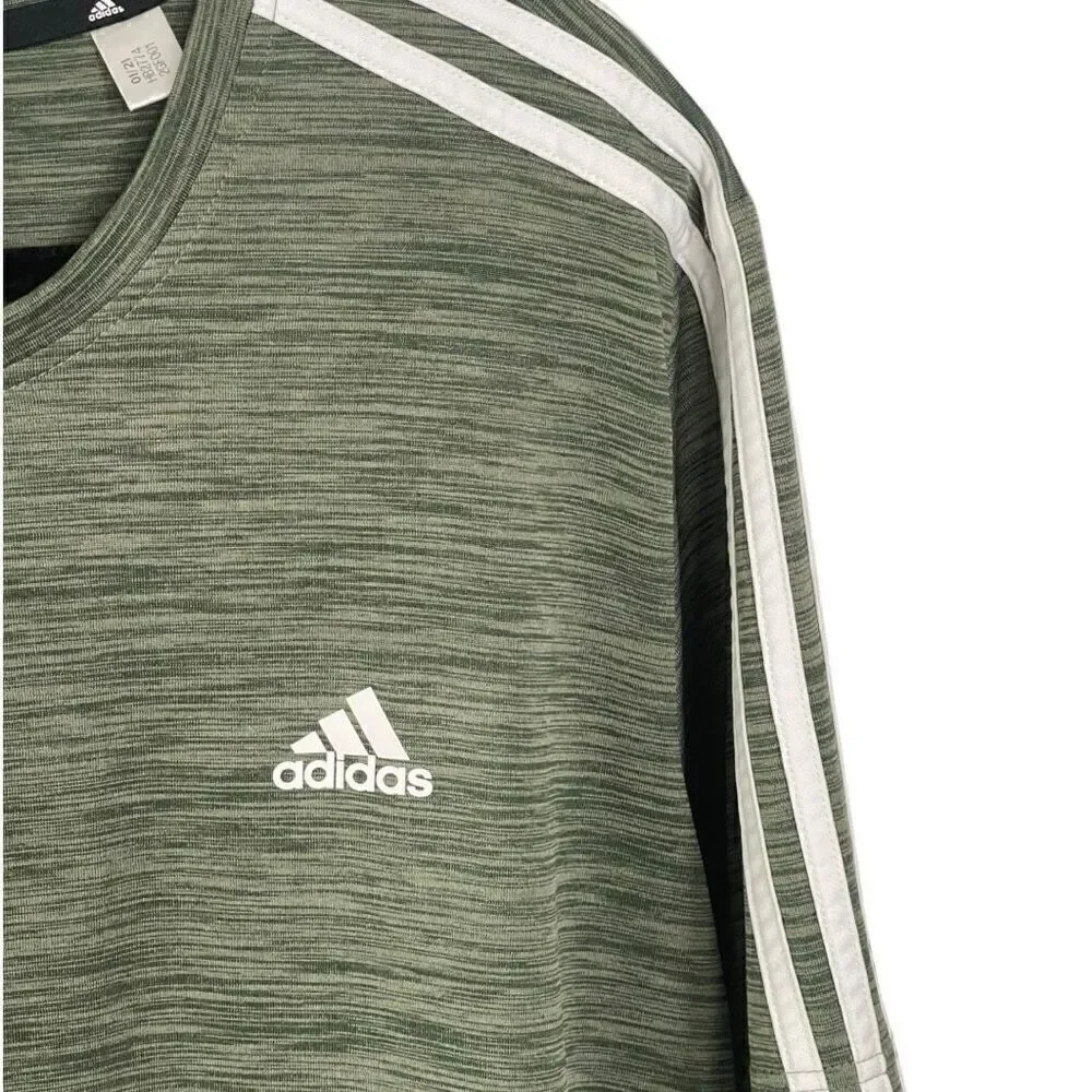 Adidas Primegreen Aeroready Men’s XL Green Short Sleeved Shirt Workout Running